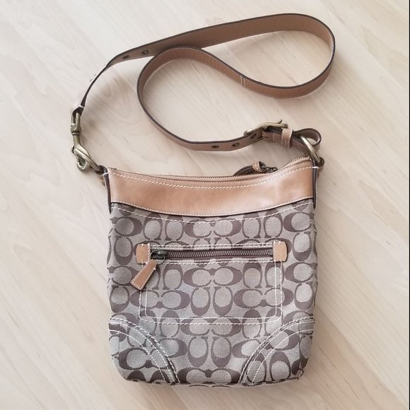 Coach signature purse / crossbody bag - Picture 2 of 13